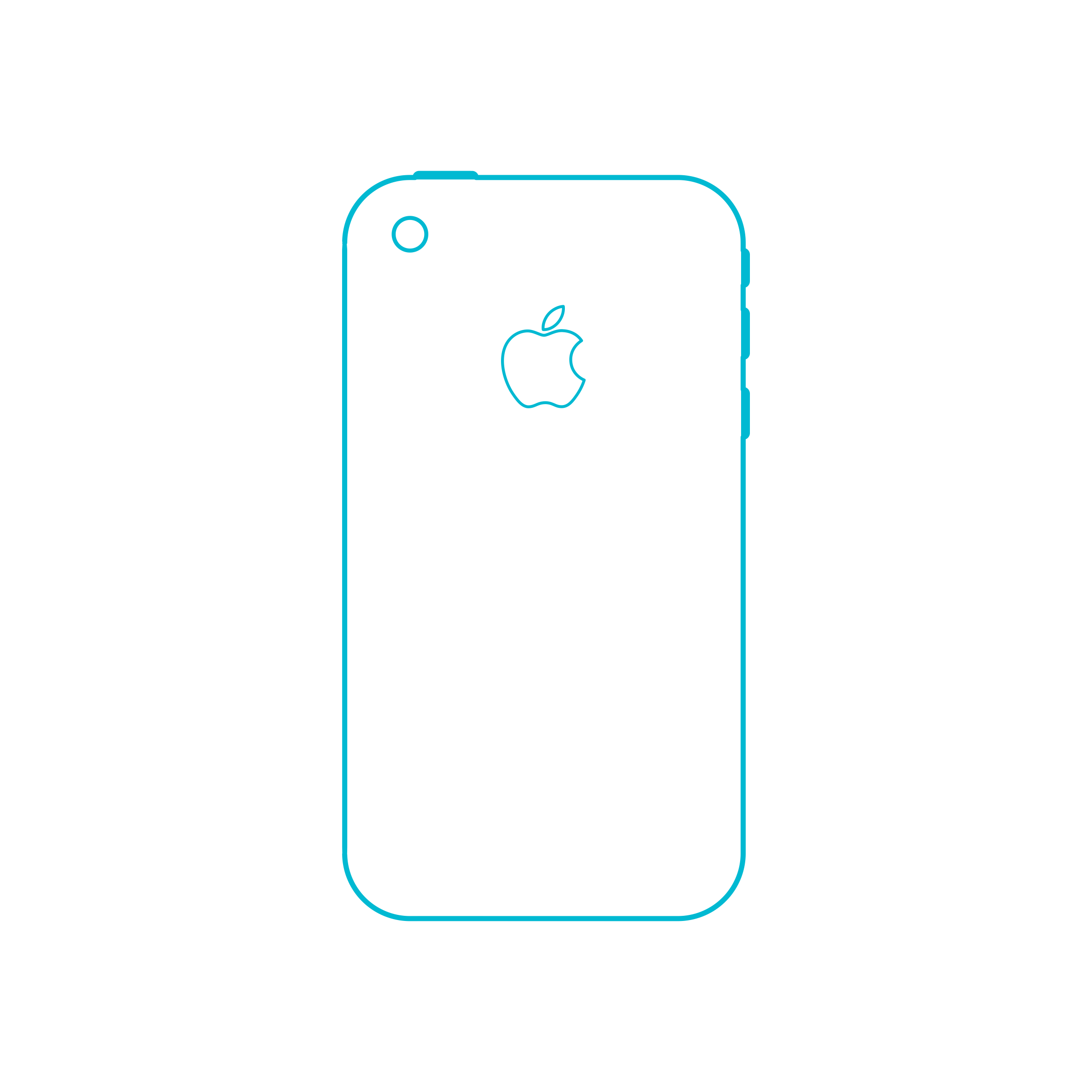 Digital Apple Iphones Apple Iphone 3G 2Nd Gen Silhouette Svg Vector Free Vectors